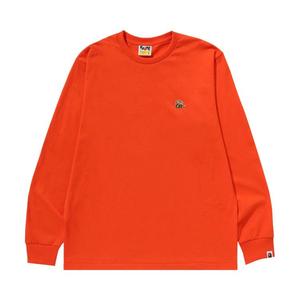 Футболка BAPE Bee One Point Long-Sleeve Tee, Orange