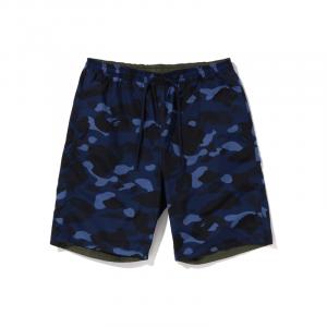 Футболка Bape Solid Shark Beach Shorts A BATHING APE, Тёмно-синяя NYX