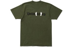 Футболки Unisex с круглым вырезом, умеренно прямого кроя UNDEFEATED, зеленый