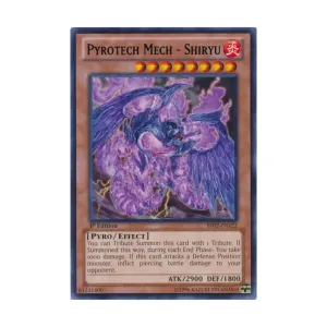 CCG Пиротехнический мех — Сирю (редкий черный), Yu-Gi-Oh - Battle Pack 2 - War of the Giants - Singles