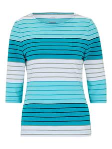 Joy Sportswear Рубашка с рукавами 3/4 LUANA в светло-топазовую полоску