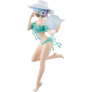 Rem Glass Factory, Zero Starting Life In Another World, Rem, купальник, бонусная фигура в масштабе 22 см BANPRESTO