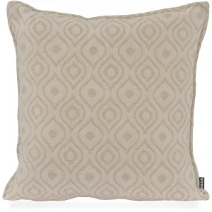 Декоративная подушка Greta для дивана, с наполнителем, 70x40 см, декоративная подушка, узорчатая, бело-бежевый H.O.C.K., Gemustert