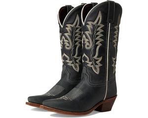Женские ковбойские сапоги Laredo Carly кожаные с вышивкой, черный