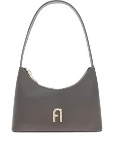 Мини-сумка на плечо Diamond Furla, серый