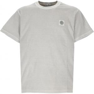 Compass Patch Crewneck T Shirt STONE ISLAND, серый
