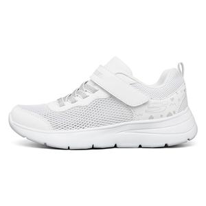 Отличные новости Детские кроссовки GS Low-top Белые/Серебристые Skechers
