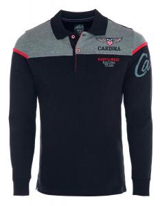 Поло CARISMA Langarm Polo, черный