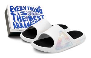 Статистика Сандалии Шлепанцы Унисекс Красный/желтый/синий Peak