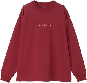 Футболка с длинным рукавом HELLY HANSEN с вышитым логотипом, унисекс, HM32580, для взрослых, красный