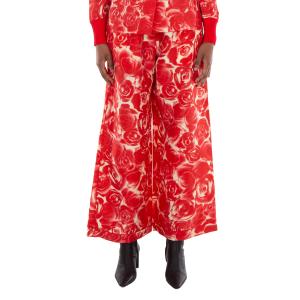 Брюки Burberry Straight Leg с принтом роз, Pillar Ip Pattern