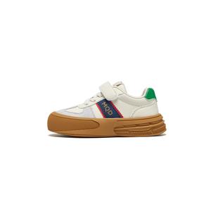 Низкие детские кроссовки для скейтбординга MQD, бежевый/красный