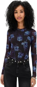 rag & bone Женская футболка Yana с длинным рукавом и принтом