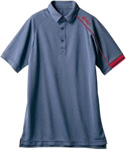 Футболка-поло ASICS CHM305 унисекс, красный/синий