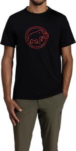 Мужская футболка Mammut 1017-02012 QD с логотипом, азиатский крой, черный