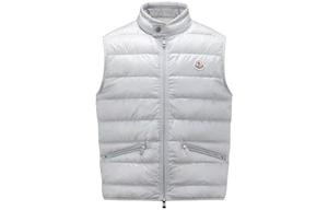 Мужская жилетка Moncler светло-серого цвета
