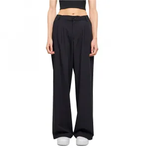 Брюки Urban Classics Ultra Wide Pleat-Front, черный