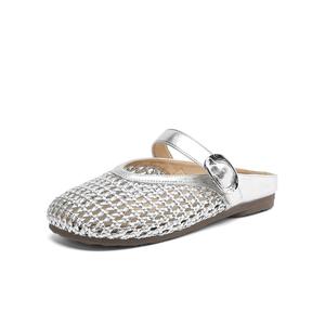 Тихие женские сандалии с закрытым носком DAPHNE, Beige