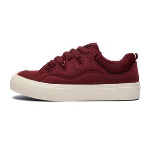Легкие и дышащие низкие скейтерские кроссовки мужские Ignition, Burgundy