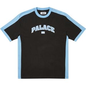Футболка с принтом флага PALACE, черный