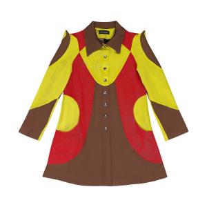 Куртка Kiko Kostadinov Monoceros Long Jacket, Multicolor