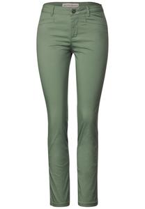 Облегающие брюки STREET ONE, зеленый