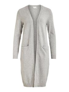 Кардиган Vila Gemütliche Strickjacke, серый