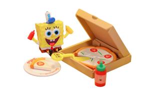 Слепая коробка SpongeBob коллекция для пикника одиночная слепая коробка/полный набор 9 шт POP MART