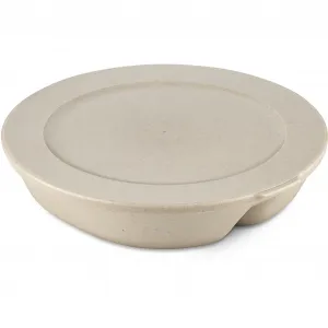 KOZIOL Микроволновая тарелка «CONNECT SEPAREE», перерабатываемая + из биоциркулярного, экологически чистого материала, 1,5 литра, цвет sand