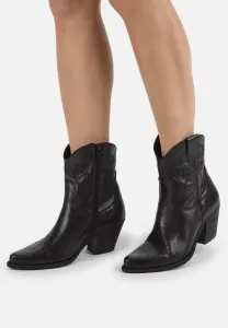 Ковбойские/Байкерские ботильоны Felmini, Black