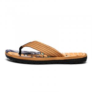 LEXON Мужские шлепанцы с резиновой подошвой, быстросохнущие, устойчивые к истиранию, бесшумные, цвет хаки, цвет Khaki