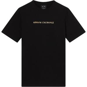 Футболка AE SS26 мужская ARMANI EXCHANGE, черный