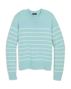 Хлопковый свитер с высоким воротником Katie Vineyard Vines, зеленый