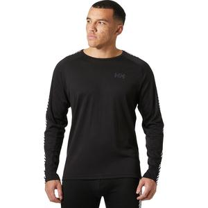 Мужская футболка Lifa Active Stripe Crew Top в полоску Helly Hansen Helly Hansen, Black