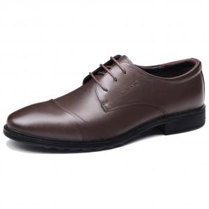 AOKANG Мужские повседневные туфли мужские низкие топы коричневые, цвет Brown