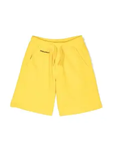 Спортивные шорты с логотипом DSQUARED2 KIDS, желтый
