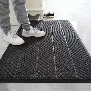 Budis Ковер 60х120 см для входа в офис/магазин, с рисунком под шину, серый