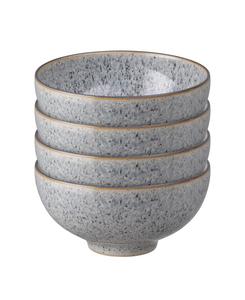 Denby Набор из 4 рисовых мисок Studio Grey