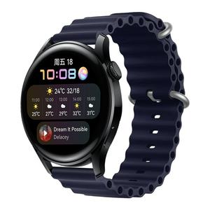Biaodaige Часы Strap Huawei Compatibility Silicone Material, Midnight Blue