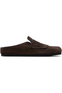 Jacquemus Коричневые лоферы «мулы»