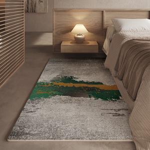 Budis Ковер 240х340 см для спальни/детской/гостиной в винтажном стиле, утолщенный, с антискользящим покрытием, зимний, из искусственной шерсти