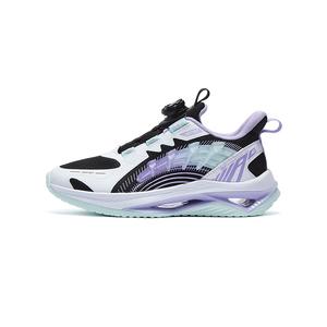 Кроссовки для бега для детей начальной школы 361°KIDS, черный/белый/фиолетовый