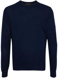 Moorer джемпер с длинными рукавами, синий