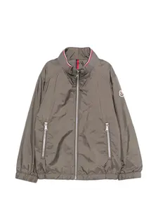 Бомбер Hilmi на молнии Moncler Enfant, серый