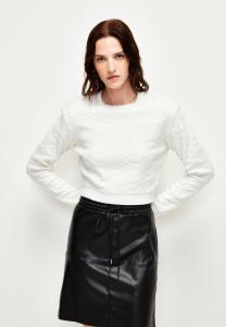 Свитер CROP adL, белый