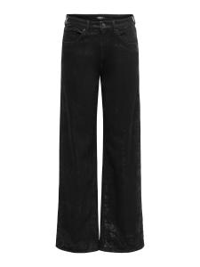 Джинсы с широкими штанинами ONLY ONLJUICY, Black Denim