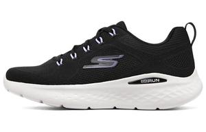 Кроссовки для бега Go Run Lite женские с низким верхом, черные/белые Skechers