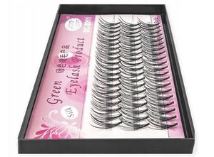 Натуральные шелковые ресницы, пучки 60 шт. 11 мм Clavier