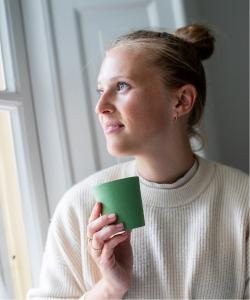 Набор кружек KOZIOL CONNECT Cup S 190 мл, 4 шт. (зеленые)