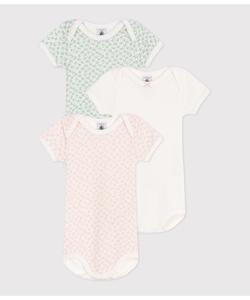 Боди с короткими рукавами (комплект из 3 предметов)